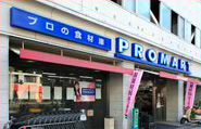 スーパー　プロマート八丁堀店（スーパー）まで1237m