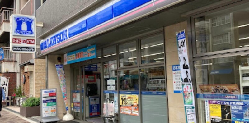 コンビニ　ローソン大阪城北詰駅前店（コンビニ）まで97m