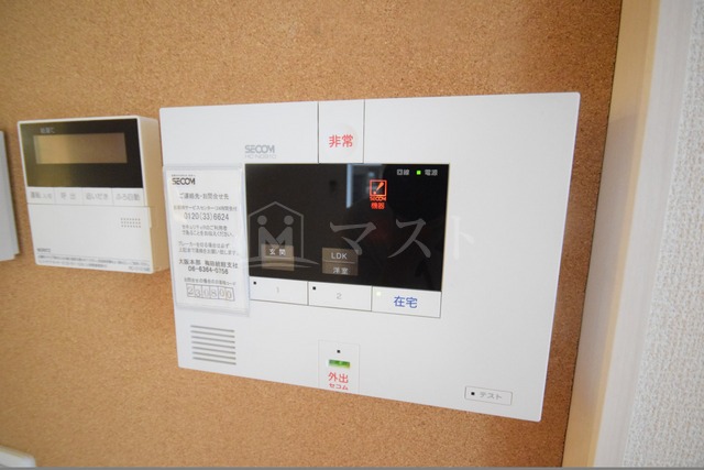 セキュリティ　※建物内別間取参考写真