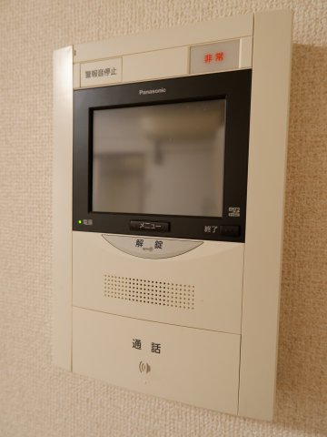 セキュリティ　モニターインターホン完備　※写真は反転タイプの別のお部屋にな