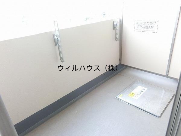 バルコニー　日当たり良好！