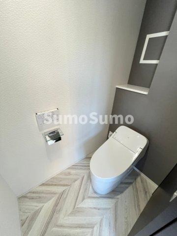 トイレ　ゆったりとした空間のトイレです