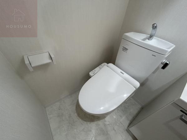 トイレ　ゆったりとした空間のトイレです