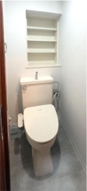 トイレ　ゆったりとした空間のトイレです