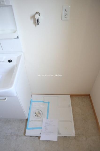 その他設備　室内洗濯置き場
