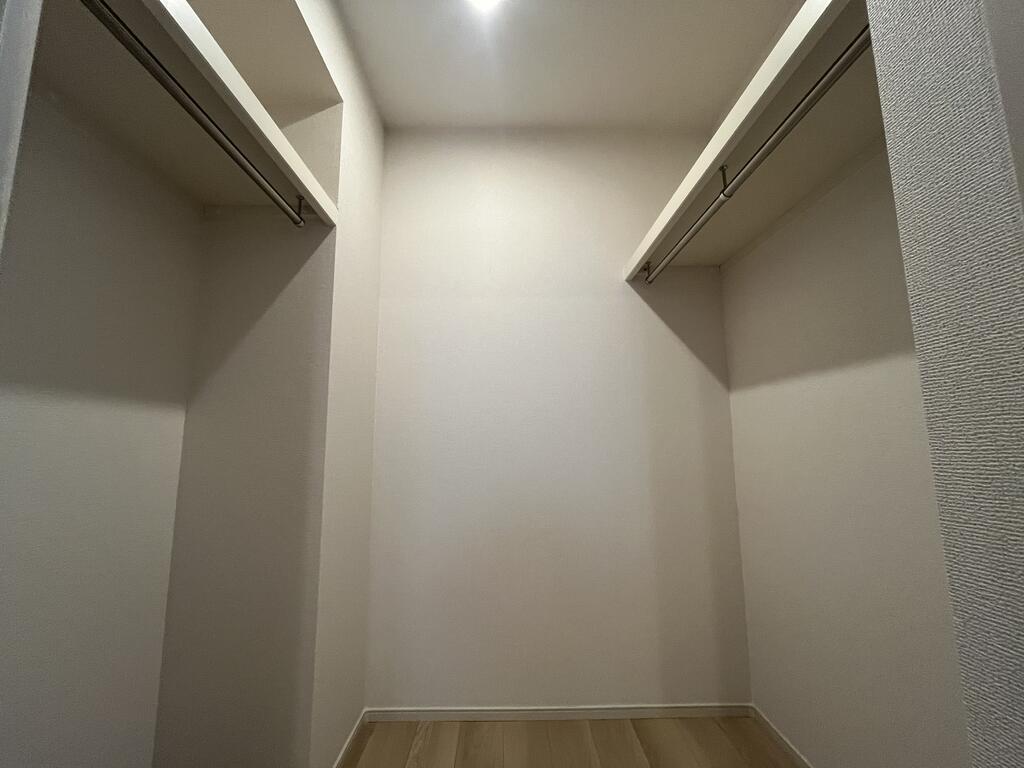 収納　ウォークインクローゼットもあります。