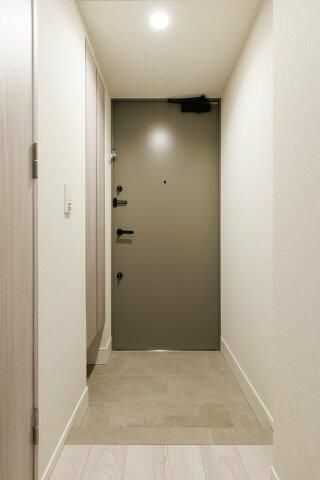 玄関　明るい玄関です