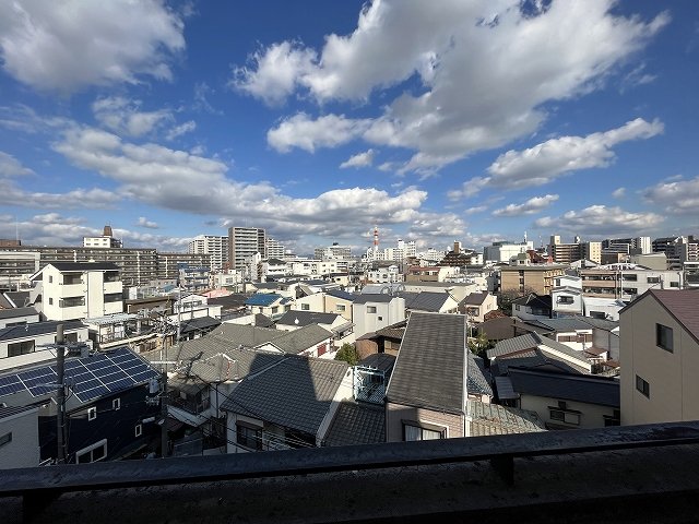 眺望　バルコニーからの眺望です
