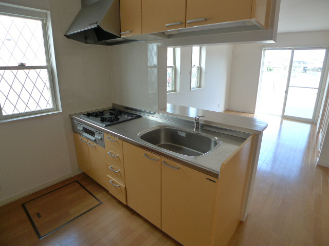 キッチン　写真は角部屋