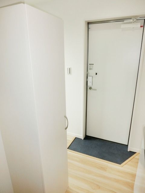 玄関　シューズボックスのある玄関