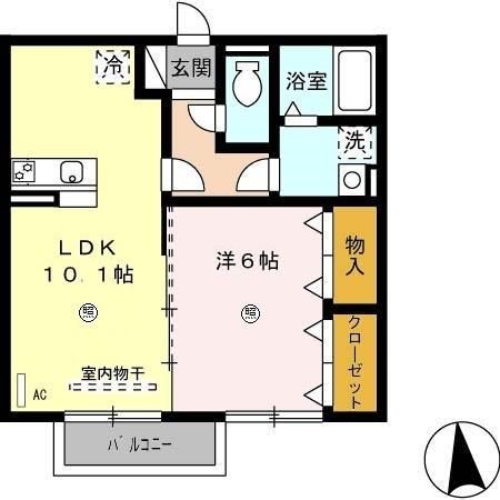 glanz raumの間取り写真