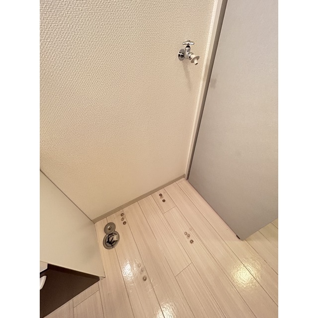 洗面設備　室内洗濯機置き場