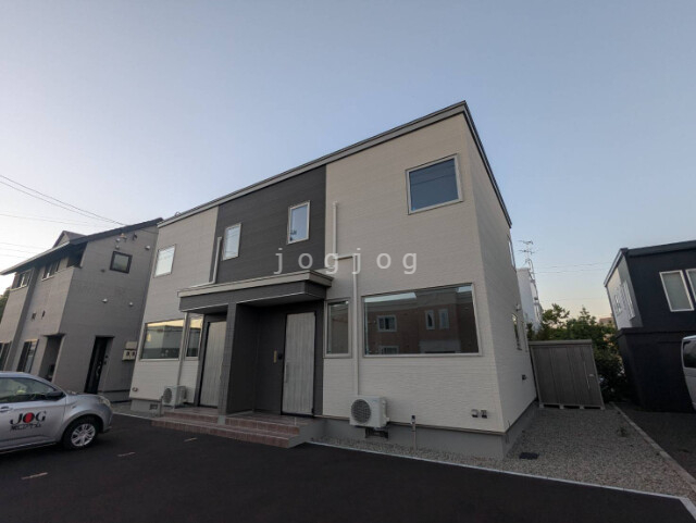 建物外観　綺麗な新築の物件です。