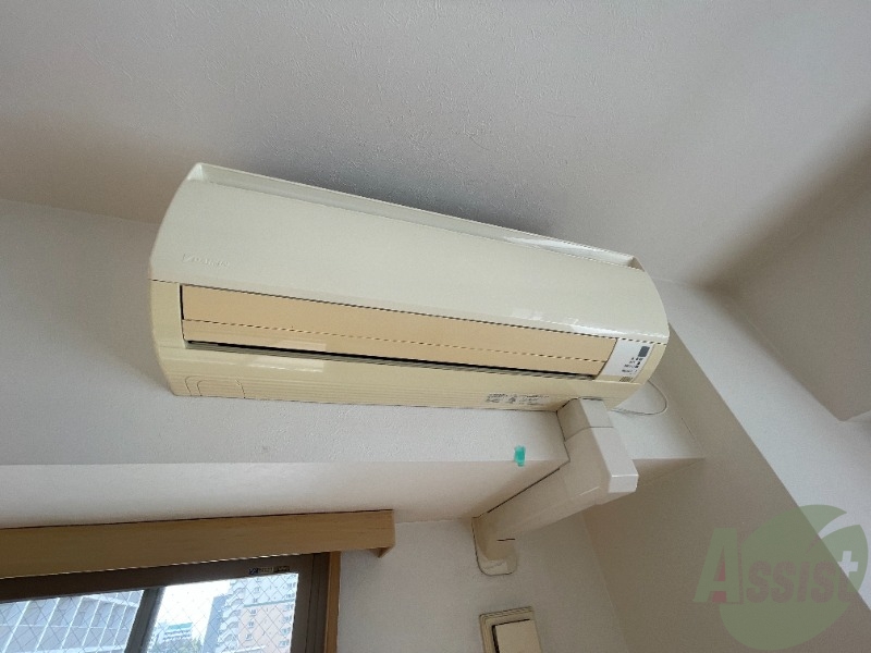 その他設備　エアコンが付いているので夏も冬も快適ですね～。