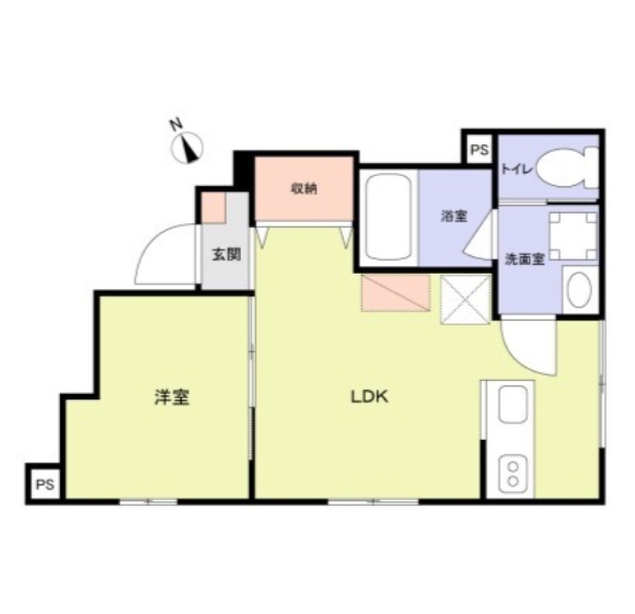 WoodCrest中延Residenceの間取り写真