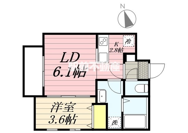 Cherim西鉄久留米IVの間取り写真