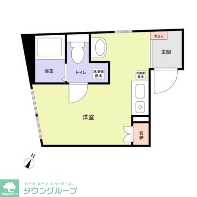 ブラン渋谷本町の間取り写真