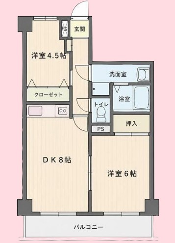 センチュリー吹上の間取り写真