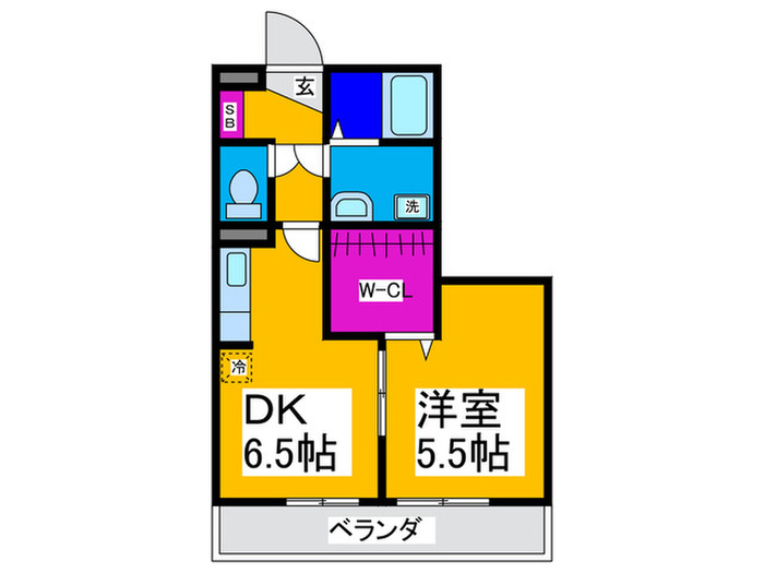 ブールヴァールの間取り写真