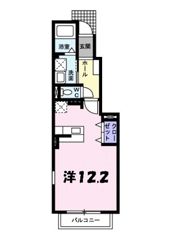 サンハイツ北六甲参番館の間取り写真