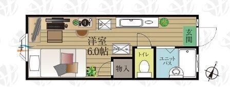 b ́CASA幕張re-bornの間取り写真