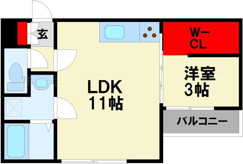 TRIOVE飯塚バスターミナル前の間取り写真