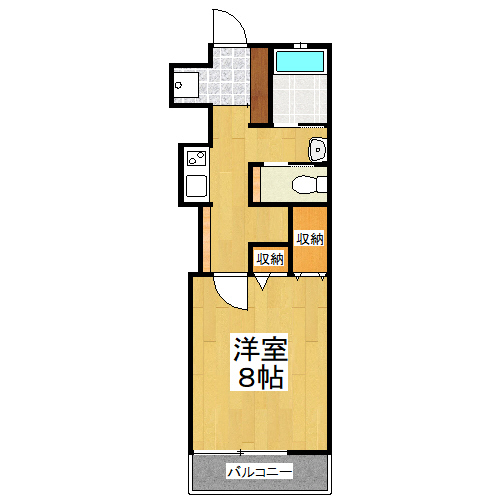 クレル西川原 S棟の間取り写真