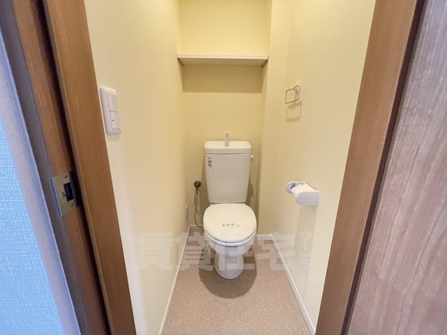 南海本線 七道駅 徒歩7分 2階建 築56年のトイレ写真