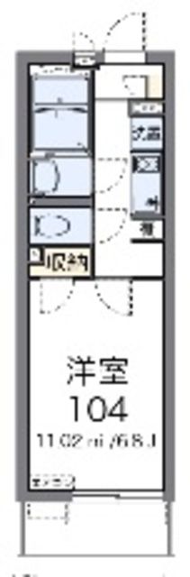 ＪＲ埼京線 武蔵浦和駅 徒歩16分 3階建 築8年の間取り写真