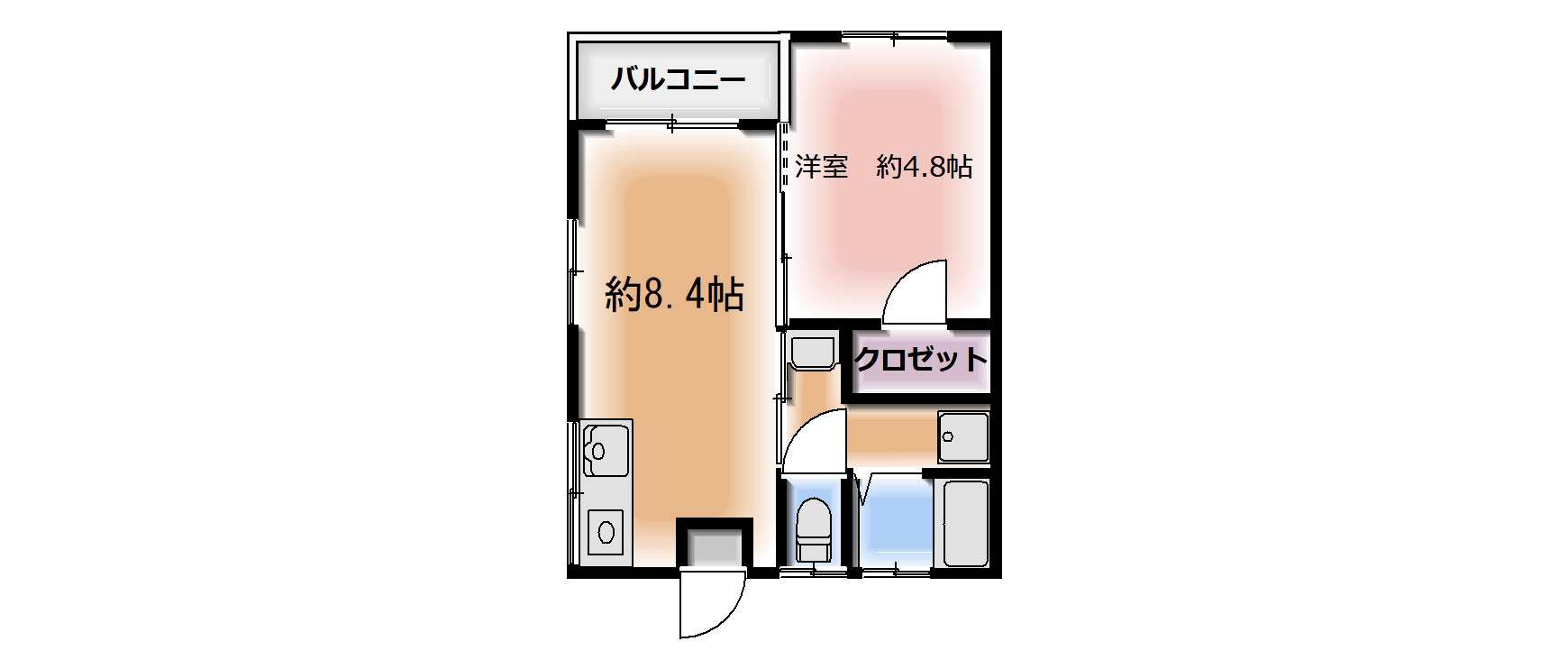 福田ビルの間取り写真