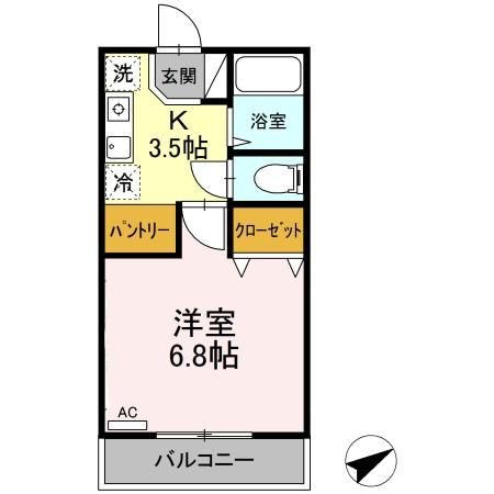 ウェールの間取り写真
