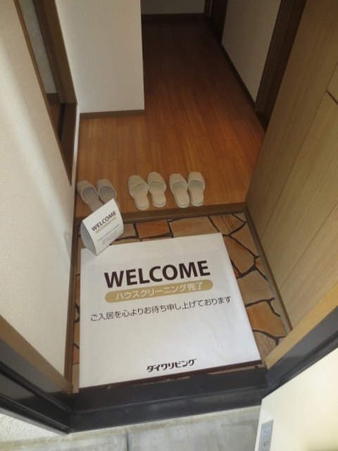 玄関　ゆったりした玄関