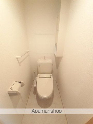 ＪＲ福塩線 戸手駅 徒歩8分 2階建 築16年のトイレ写真