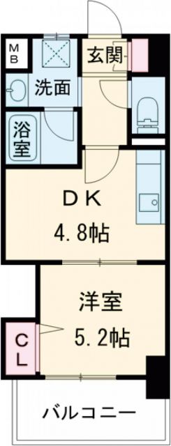 THE SQUARE Platinum Residenceの間取り写真