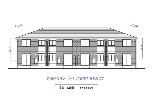 建物外観　完成予想図