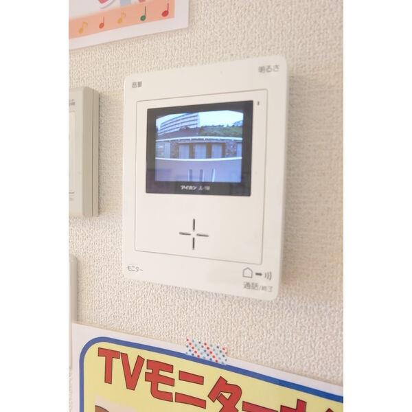 セキュリティ　モニター付きインターホン