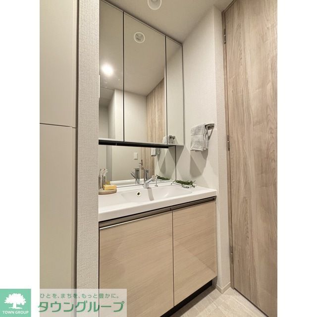 洗面設備　家具はイメージです