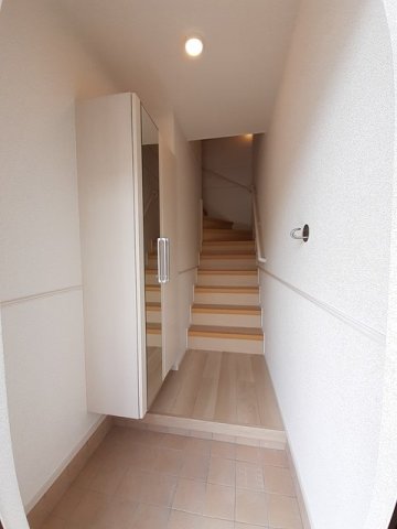 玄関　落ち着いた玄関です