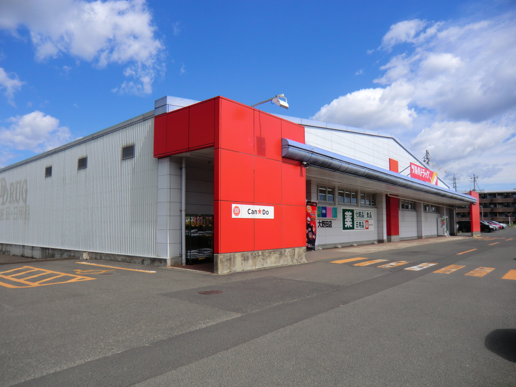 ドラックストア　ツルハドラッグ大野田店（ドラッグストア）まで200m