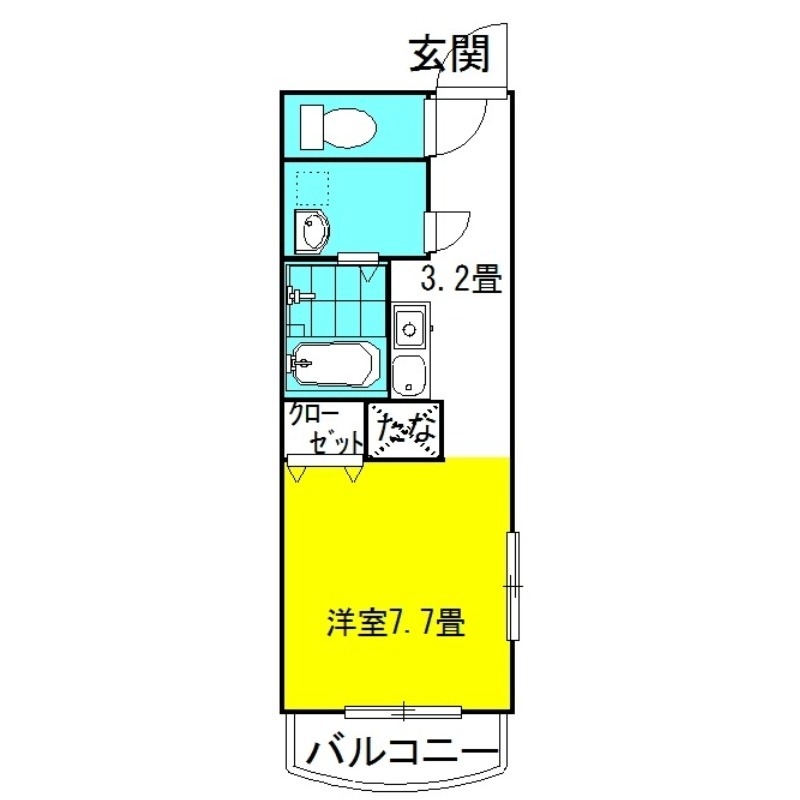 ミルキーウェイ３ｒｄの間取り