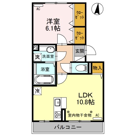 リヴェールマリーズＤ_間取り_0