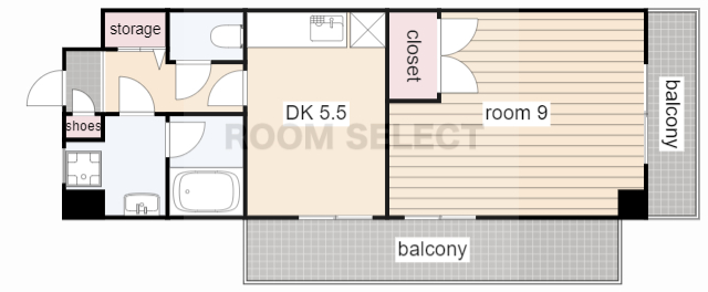 ロジェ桜本町の間取り