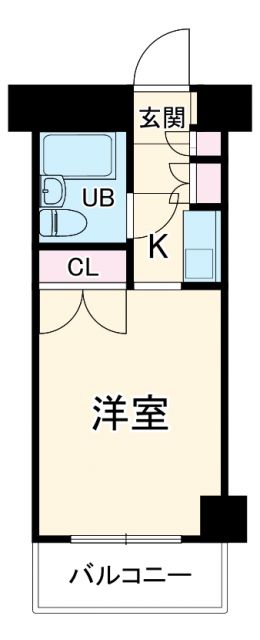 名古屋市名東区藤森西町のマンションの間取り