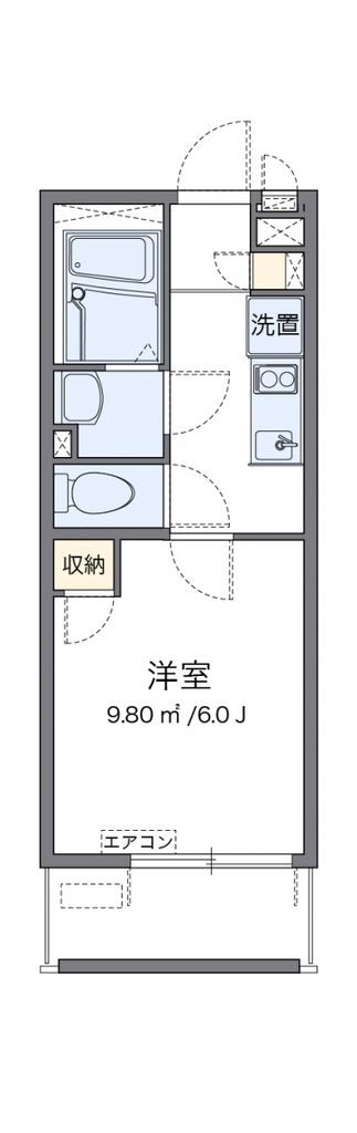 レオネクストベルポルト安針塚の間取り