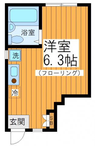 東京都杉並区下高井戸１（アパート）の賃貸物件の間取り