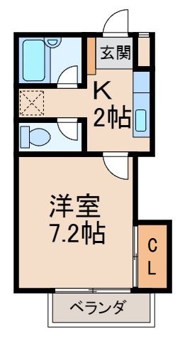 グリーンフル梅田IIの間取り