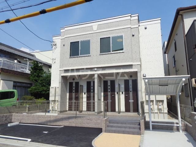 名古屋市港区甚兵衛通のアパートの建物外観