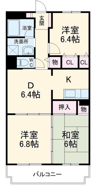 アベニール彩_間取り_0