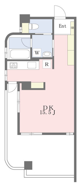 那覇市鏡原町のマンションの間取り