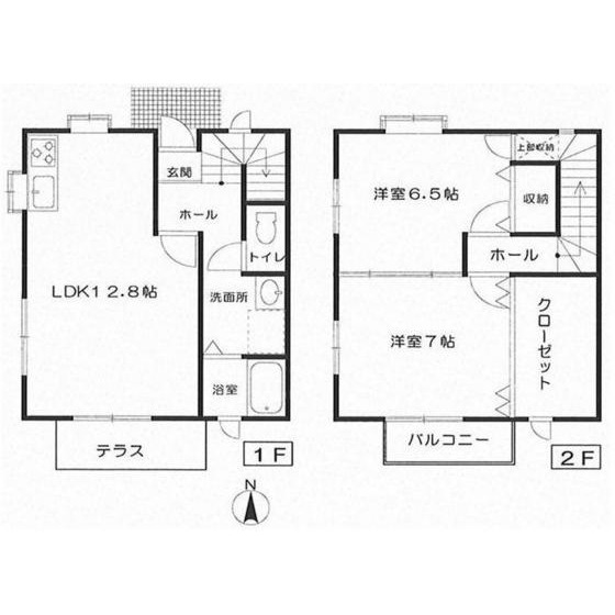 ハミングコート新地の間取り